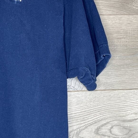 Majestic Men's Polo Shirt NFL Denver Broncos Navy Cotton Size XL - 1990’s - Picture 5 of 9